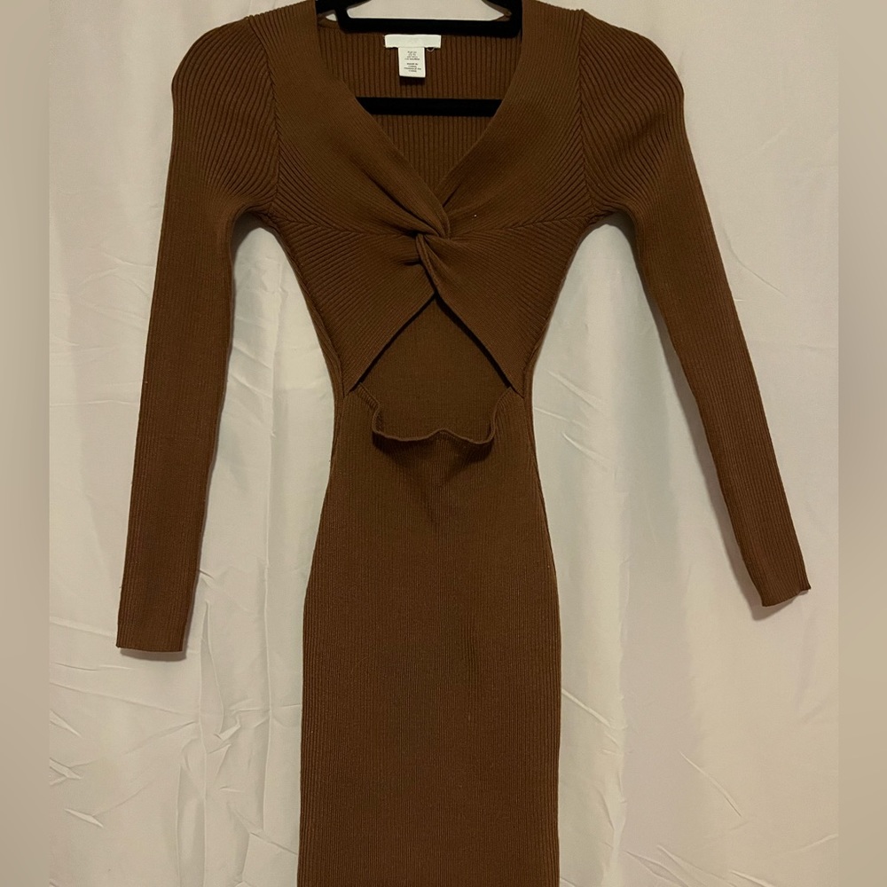 Fancy brown dress